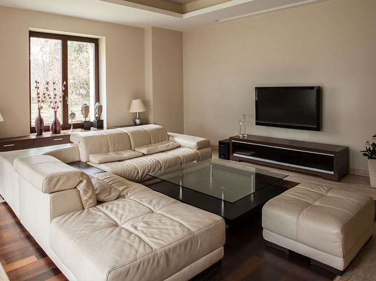 custom made pure leather lounges Perth